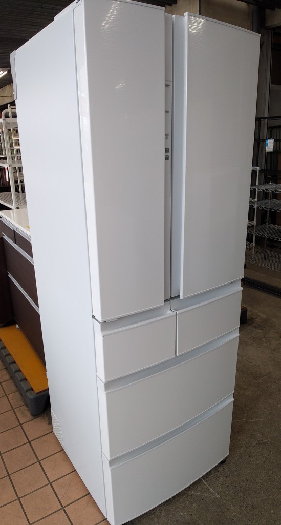 6ドア冷蔵庫 MR-R46E-W 2020年製 462L 三菱 | リユース